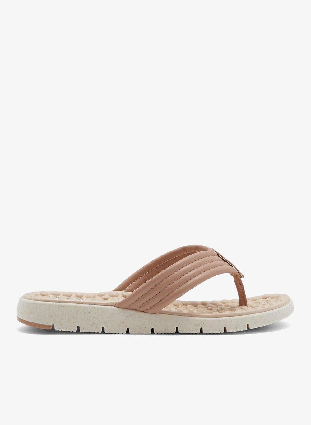 Women’s Flat Sandals with Cushioned Sole - Image 1