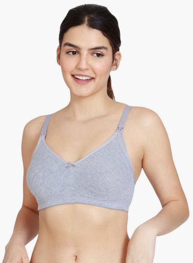Zivame Non-Padded Nursing Bra for Everyday Comfort - Image 1