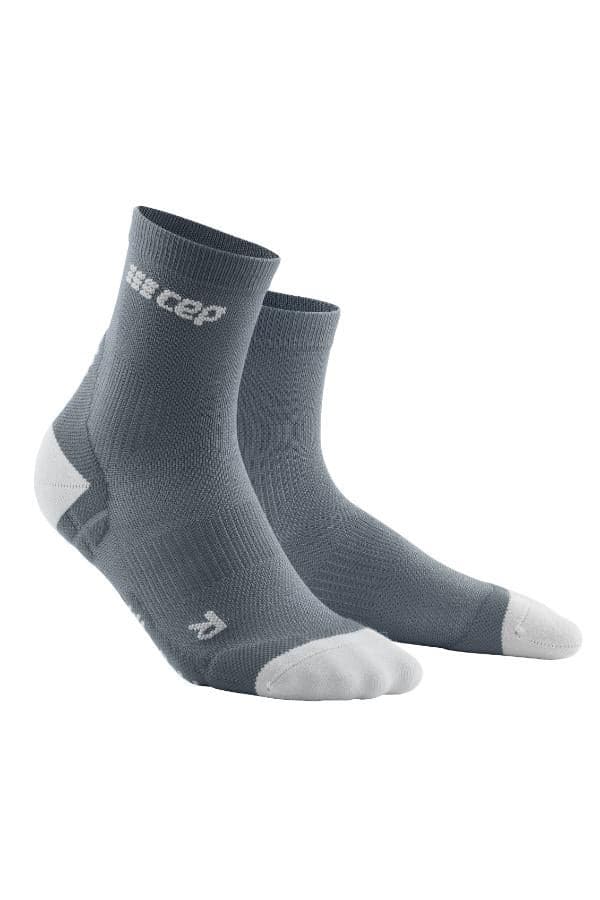 CEP Ultralight Compression Mid Cut Socks Grey/Light Grey Women - Image 1