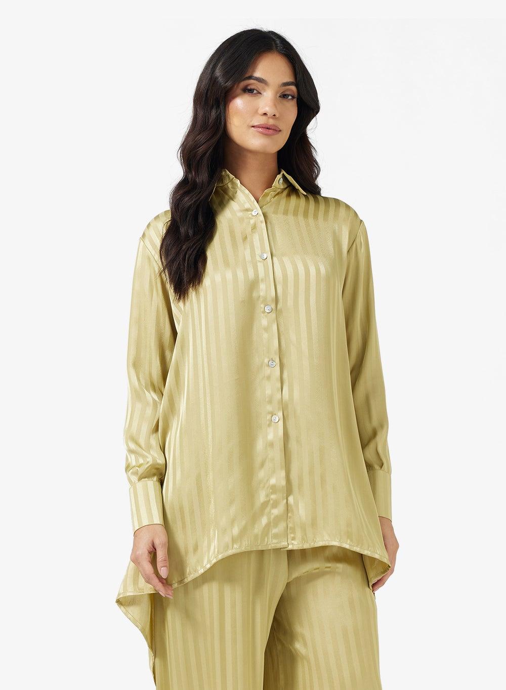 Essential Satin Shirt for Polished Everyday Wear - Image 1