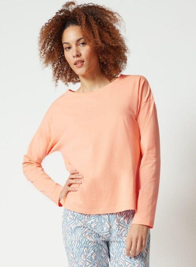 Skiny Casual Lounge Top for Relaxed Nightwear - Image 1