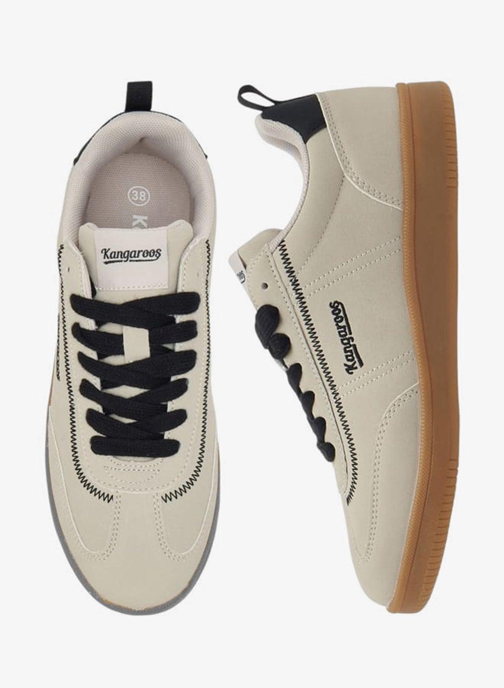 Women's Logo Embroidered Lace-Up Low-Top Sneakers - Image 1