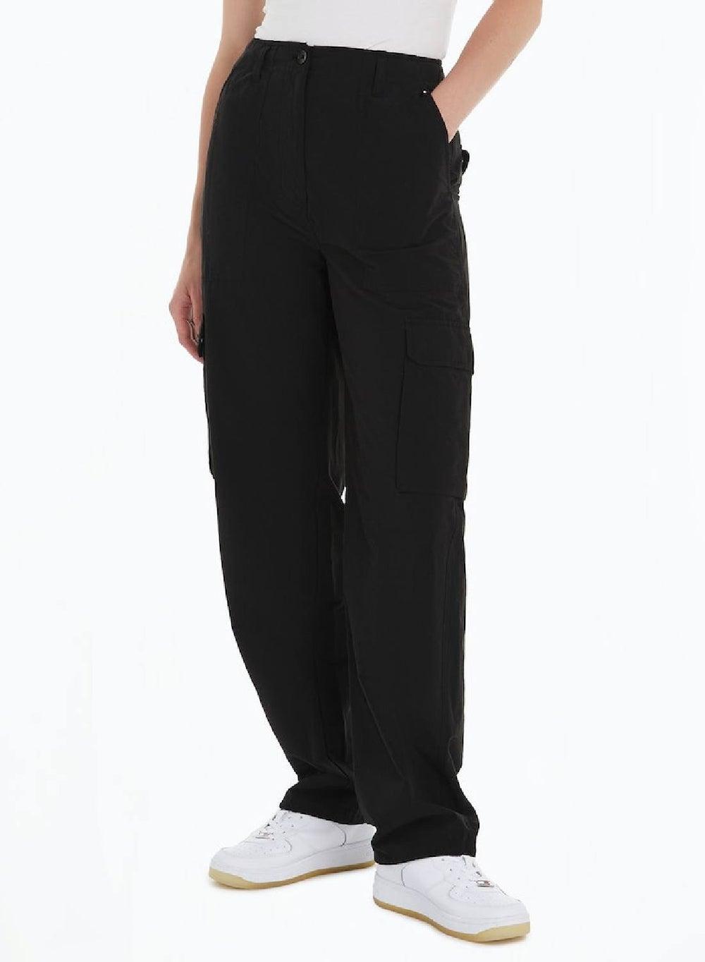 Harper High Rise Mom Cargo Trousers - Image 1
