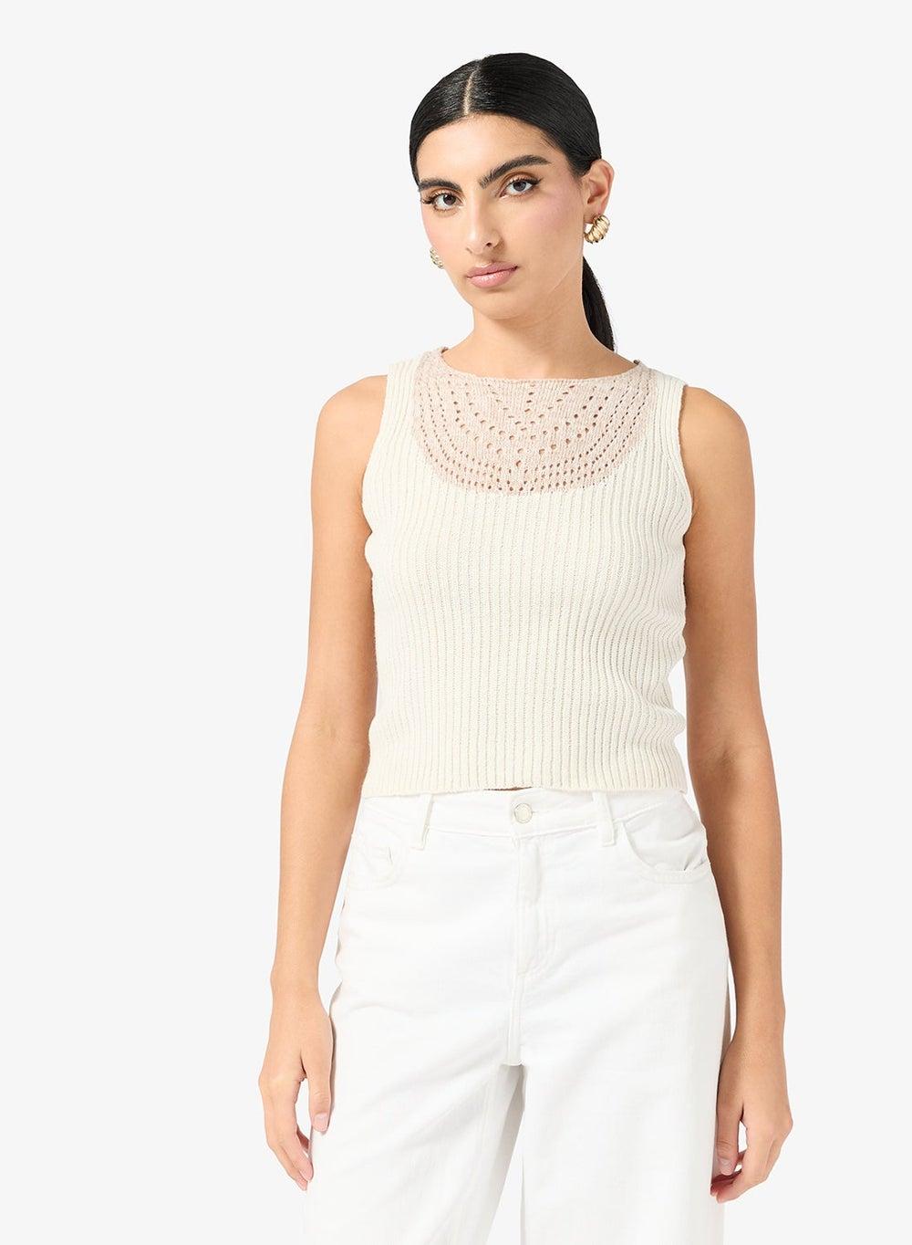 Women’s Knit Sweater Top - Image 1