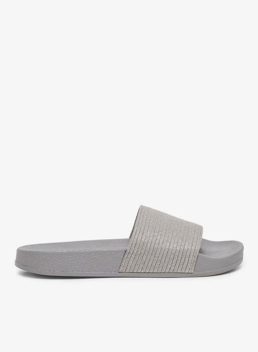 Styli Textured Slip-On Flip Flops for Women - Image 1