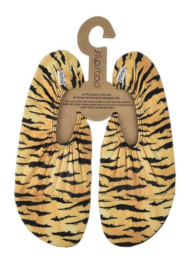 Gold Print Women’s Pool Shoes - Image 1