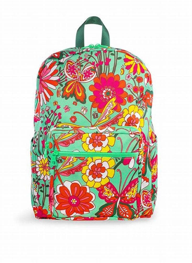 Magic Garden Mint Backpack with Laptop Storage - Image 1