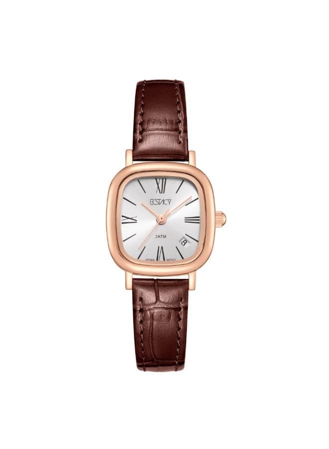 Women's Genuine Leather Analog Watch E25510-RLDW, 23 mm - Image 1