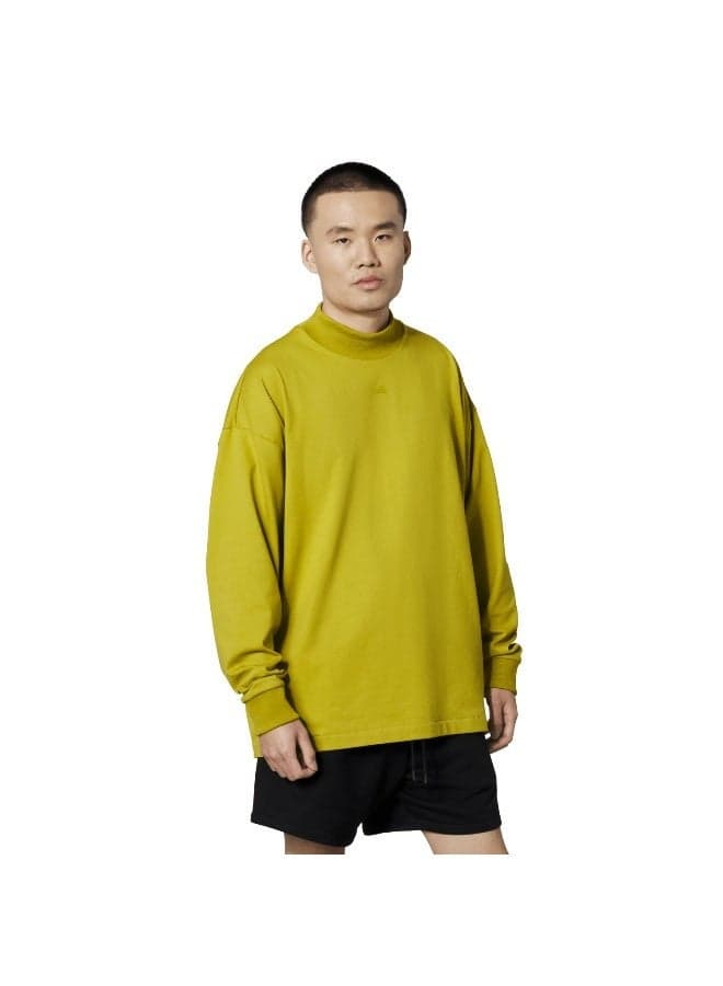 adidas Basketball Long Sleeve Mockneck Top - Image 1