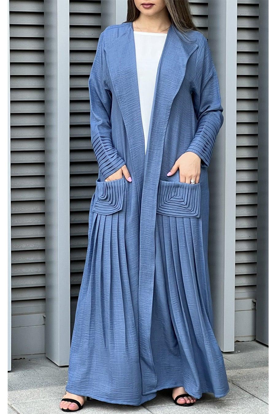 Crepe Pocket Abaya - Image 1