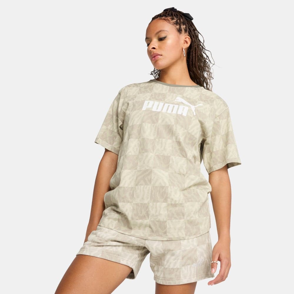 PUMA Women's ESS Graphic Relaxed Fit T-Shirt - Image 1