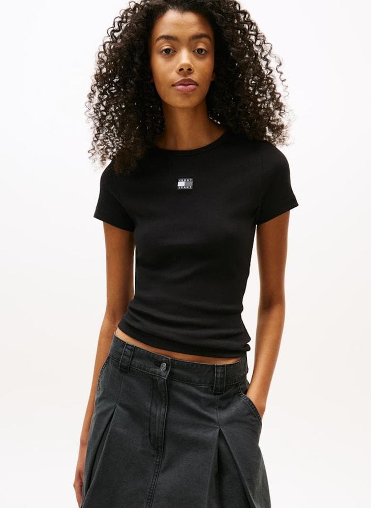 Logo Crew Neck T-Shirt for Women - Image 1