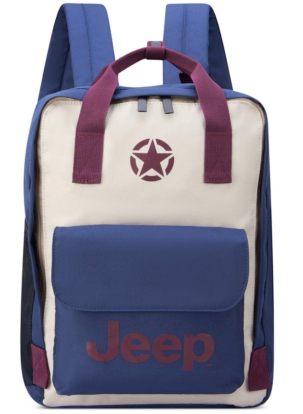 JS014D Tote Backpack Blue for Everyday Travel - Image 1