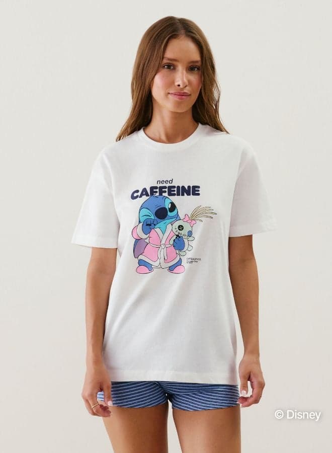 Stitch Women’s Nightwear T-Shirt - Image 1