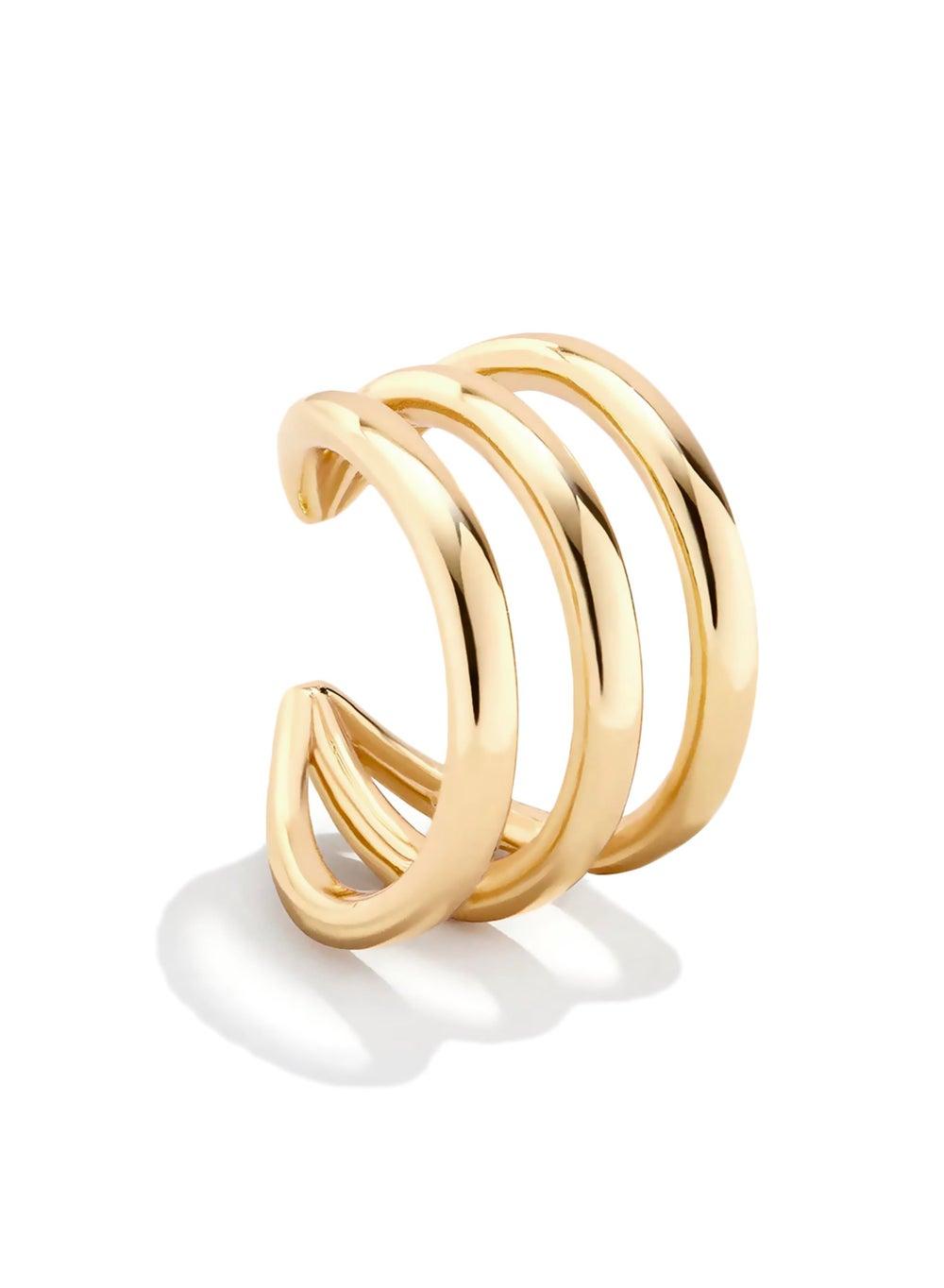 Liu Jo Triad Gold Ear Cuff LJ2732 - Image 1