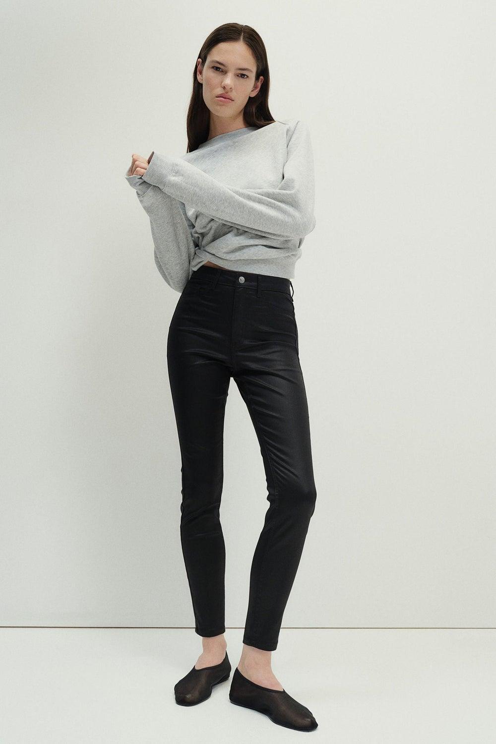 Ultra High Ankle Jeggings with Stretch Denim Fit - Image 1