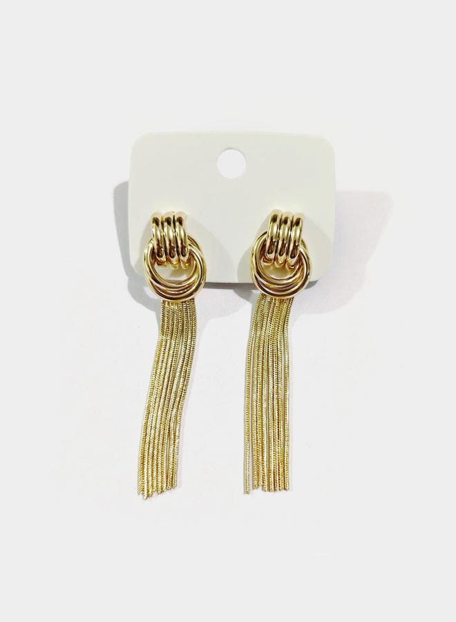 Styli Tassel Drop Earrings for Women - Image 1
