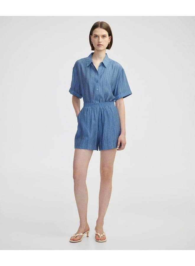 Relaxed Fit Elasticated Shorts for Easy Summer Styling - Image 1