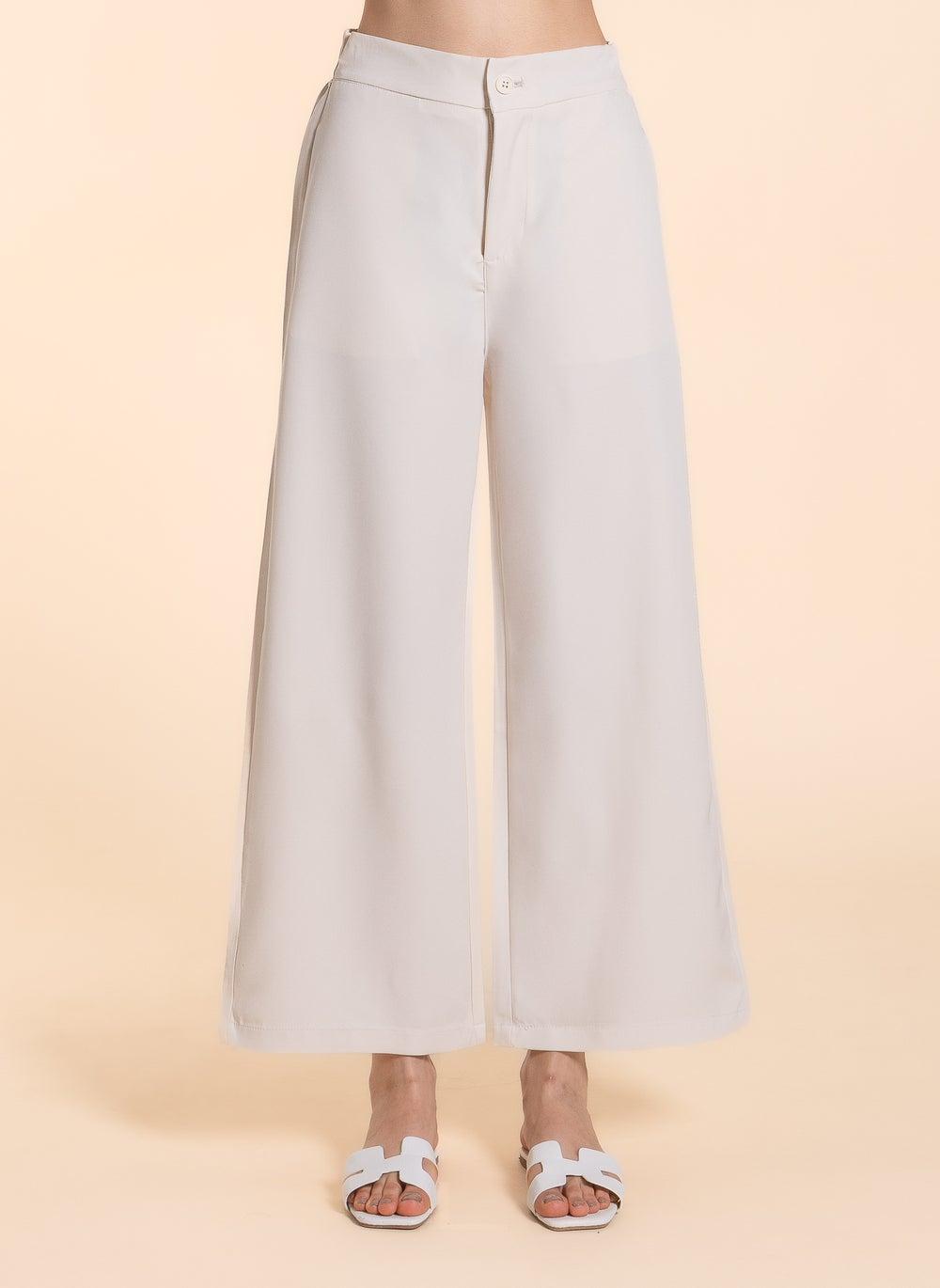Wide Leg Trousers for Workday Comfort - Image 1