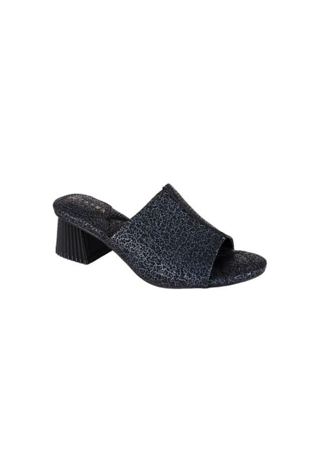 221-152 Zayna Black Block Heel Sandals for Women - Image 1