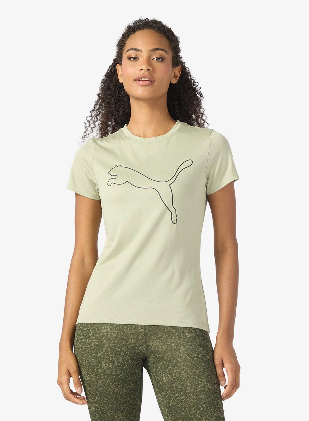 PUMA Essential Heather Logo Women’s T-Shirt - Image 1