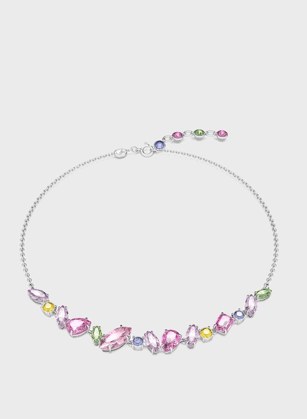 Gema Mini Frontal Crystal Choker Necklace - Image 1