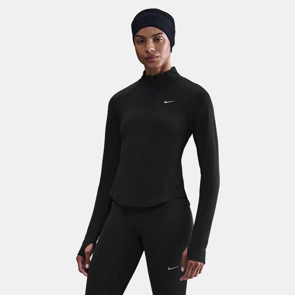 Nike Women's Tempo Swoosh Dri-FIT 1/2-Zip Running Top - Image 1