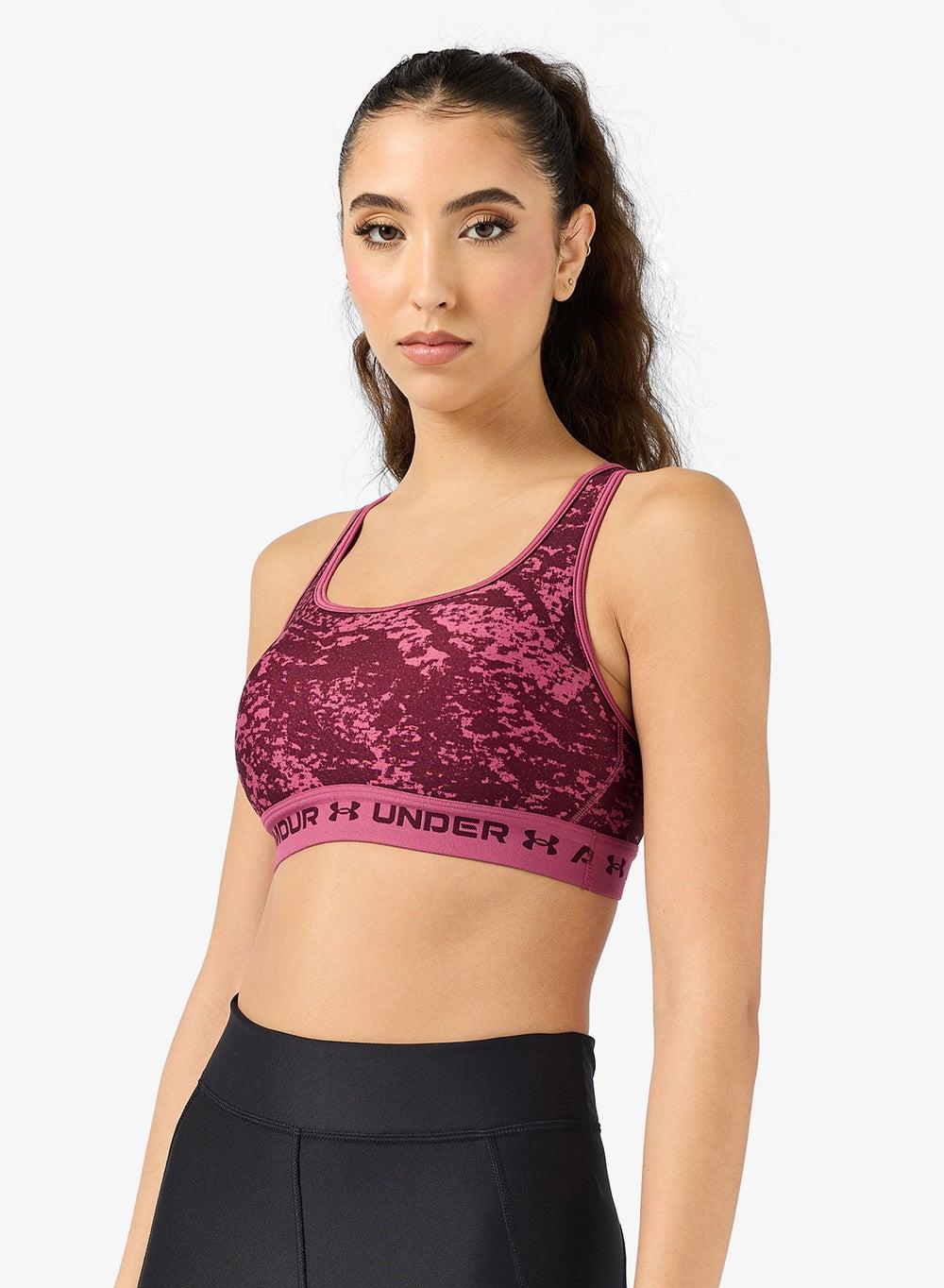 Crossback Mid Printed Bra for Medium Support - Image 1