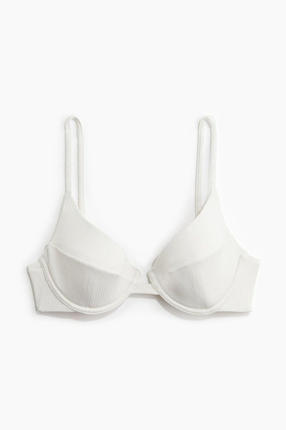Padded Underwired Bikini Top with Adjustable Straps - Image 1