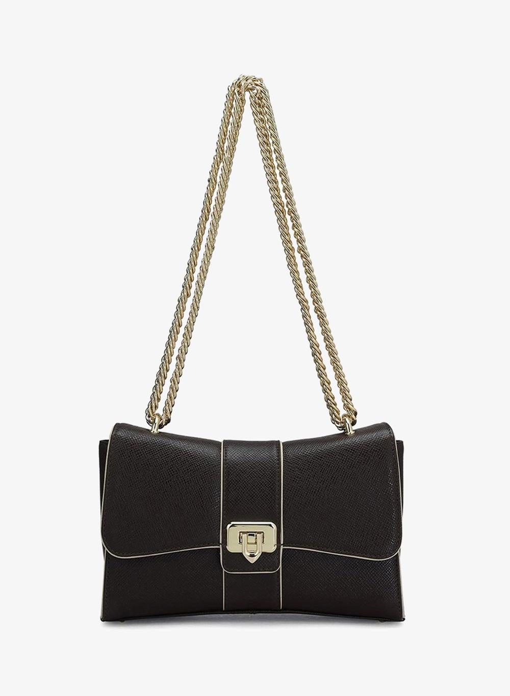 Brown Genuine Leather Sling Bag for Everyday Wear - Image 1