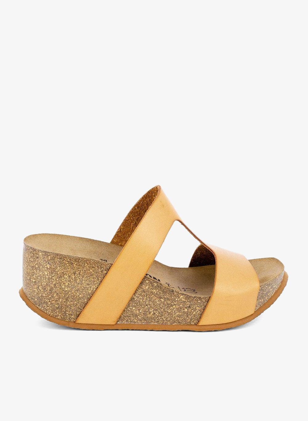 Hecate Strappy Mid Heel Wedges - Image 1