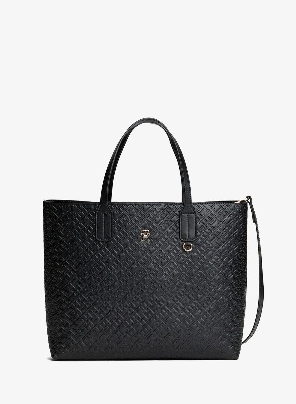 Icon Satchel Mono TH Monogram Tote Bag - Image 1