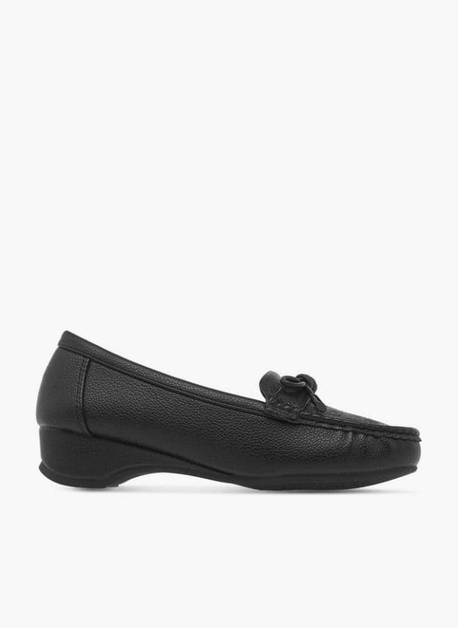 Monogram Embossed Tassel Slip-On Loafers - Image 1
