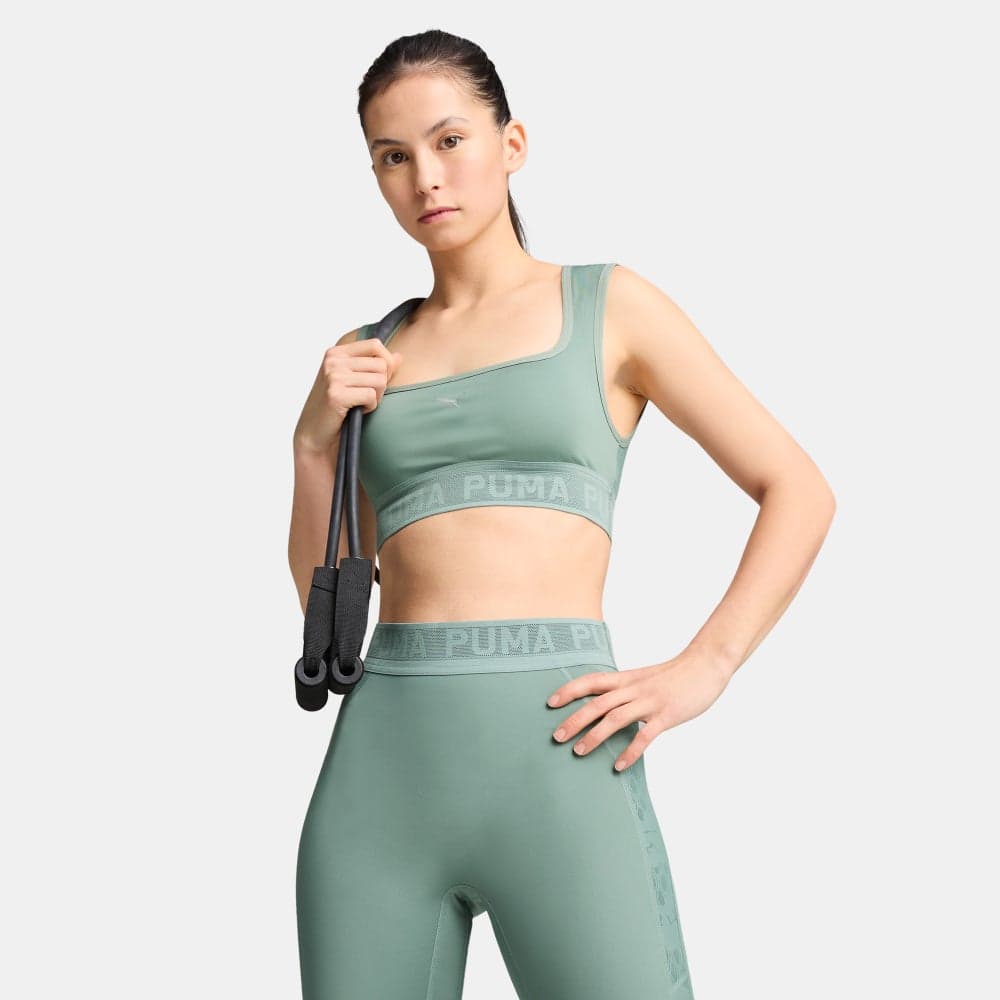 PUMA Women's MOVE Lace Low-Support Sports Bra - Image 1