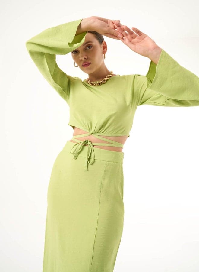 Drawing Crop Top for Women - Image 1