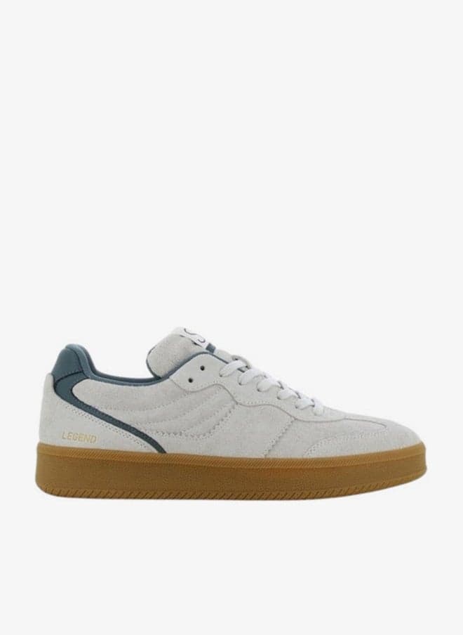 SJ Men's Panelled Lace-Up Sneakers 634694-S78 - Image 1