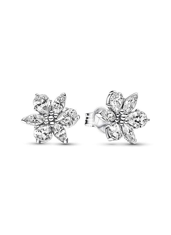 Herbarium Cluster Sterling Silver Stud Earrings - Image 1