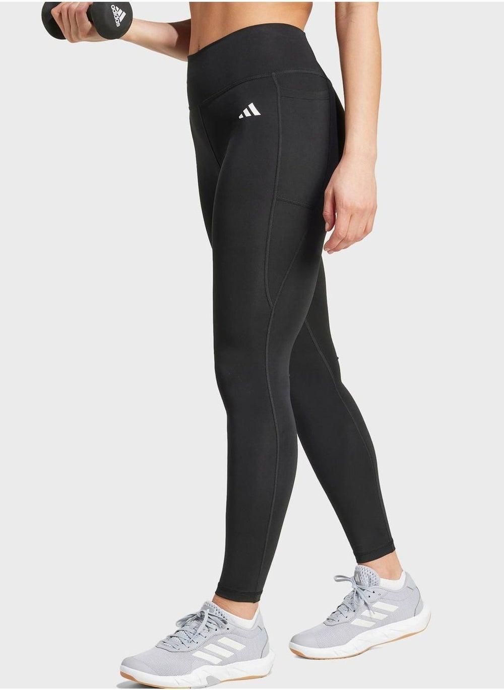 Optime Essentials Stash Pocket Full Length Leggings - Image 1