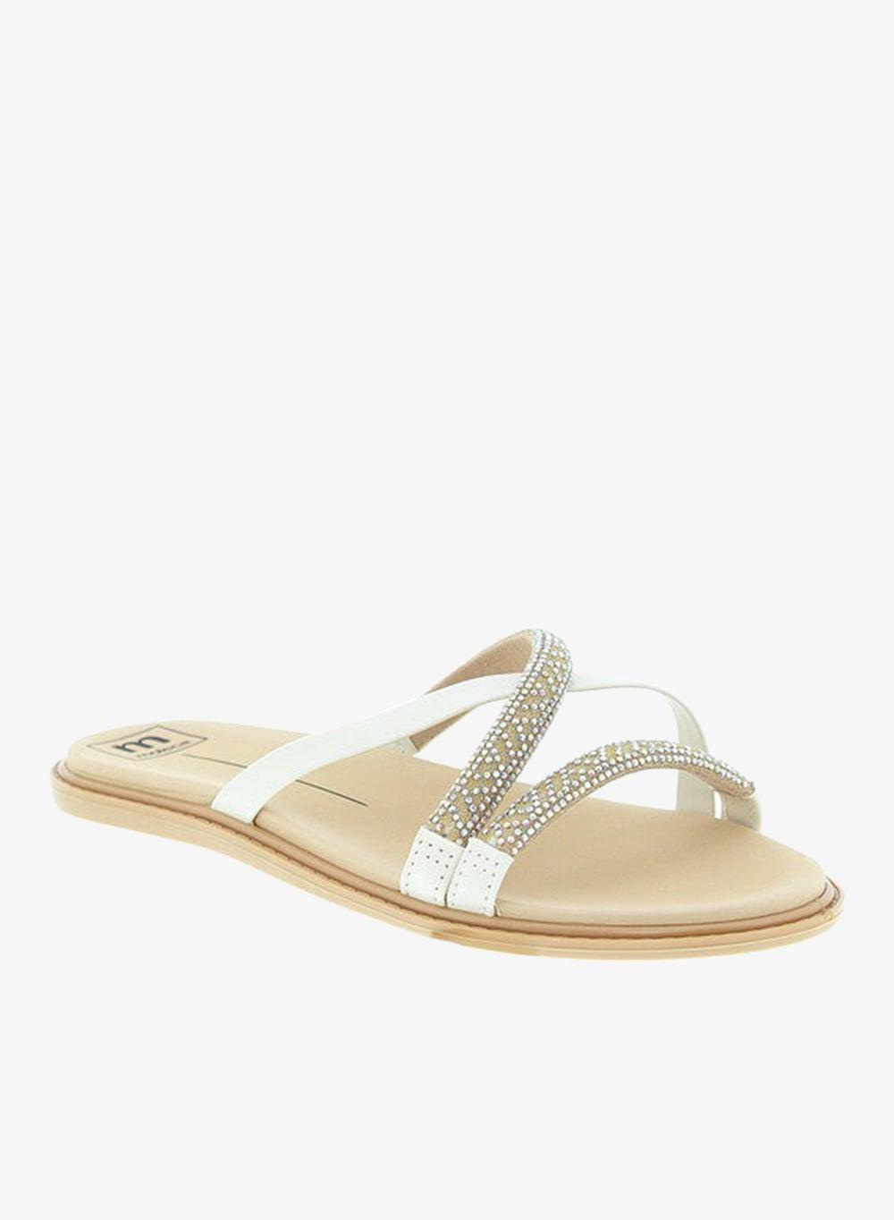 Ladies Flat Sandals with Cushioned Sole for Everyday Wear - Image 1