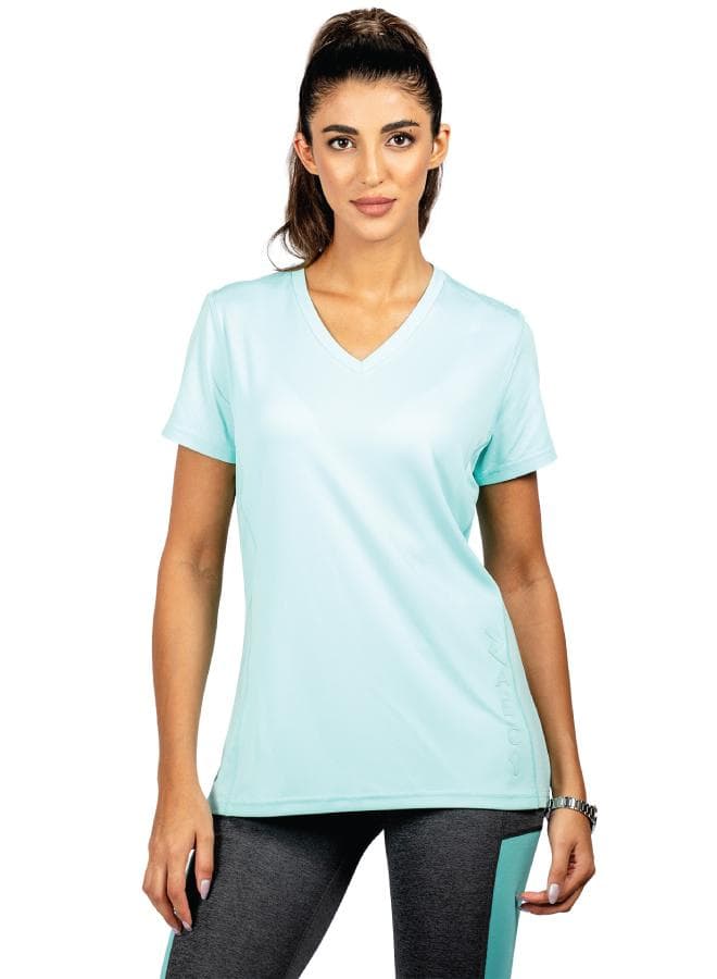 Women's V-Neck Short-Sleeve Tee for Training - Image 1