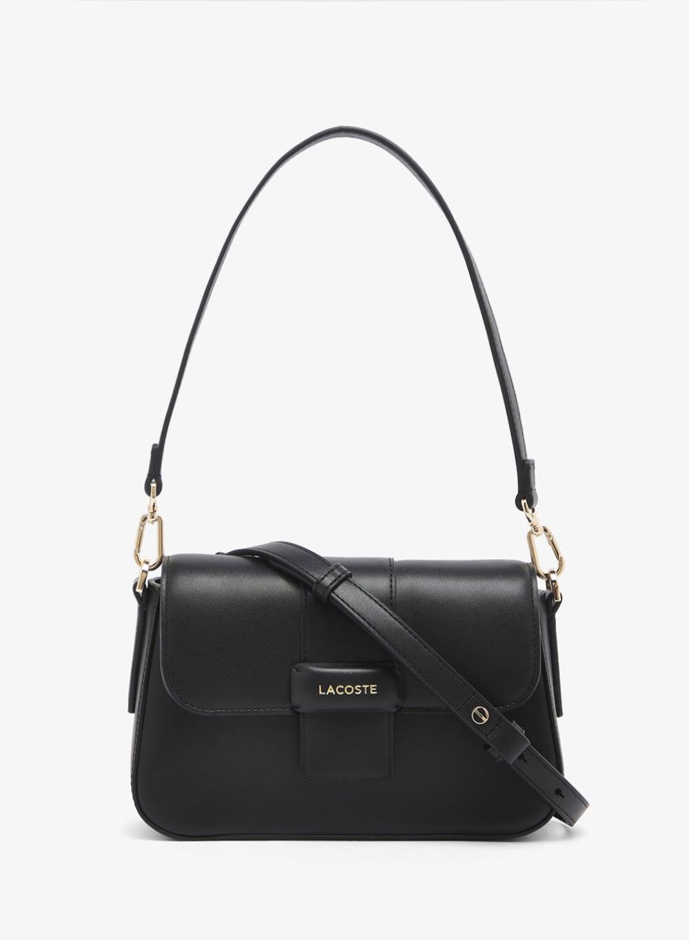 Logo Appliqué Flap Crossbody Bag - Image 1
