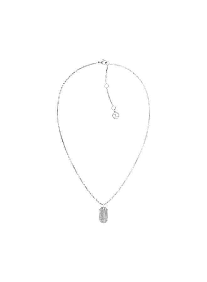 Classic Lariat Pendant Necklace with Coin Charm - Image 1