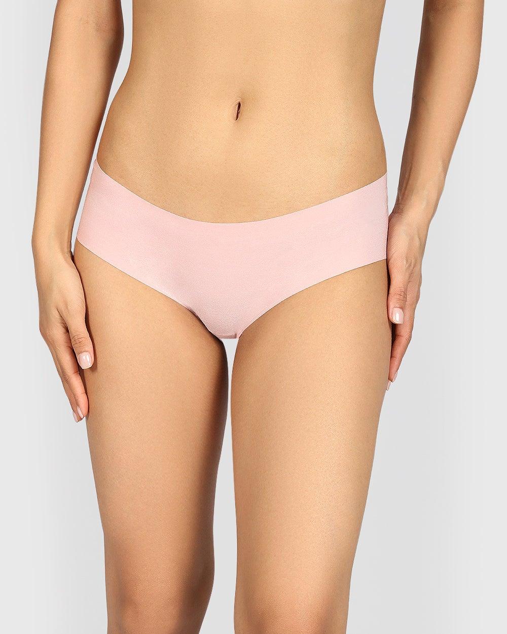 La Senza No Show Micro Cheeky Panty in Royal Pink - Image 1