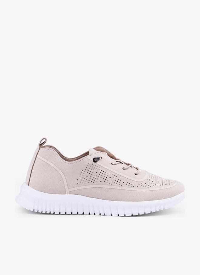 Laser-Cut Comfort Low-Top Loafers - Image 1