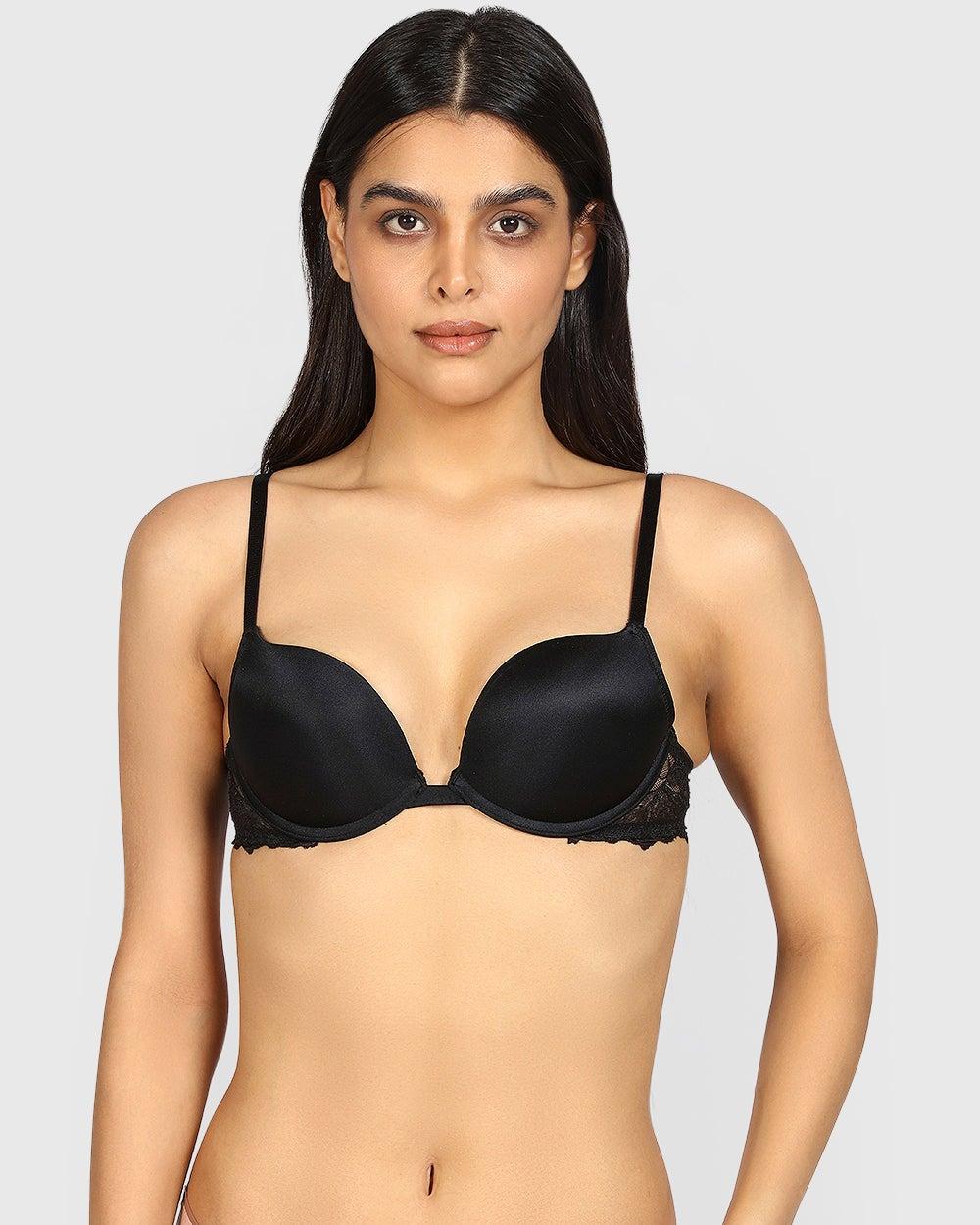 La Senza Beyond Sexy Plunge Gel Padding Micro Bra - Image 1