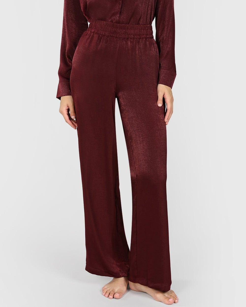 La Senza Sexy Sleep Pants in Russian Ruby - Image 1