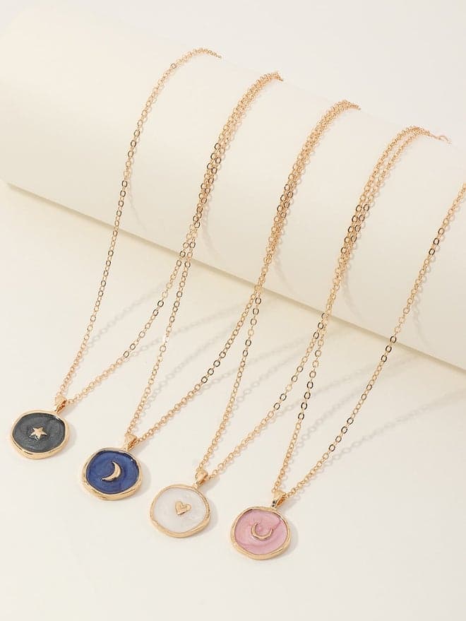 Take Two Set of 4 Assorted Pendant Necklace - Image 1