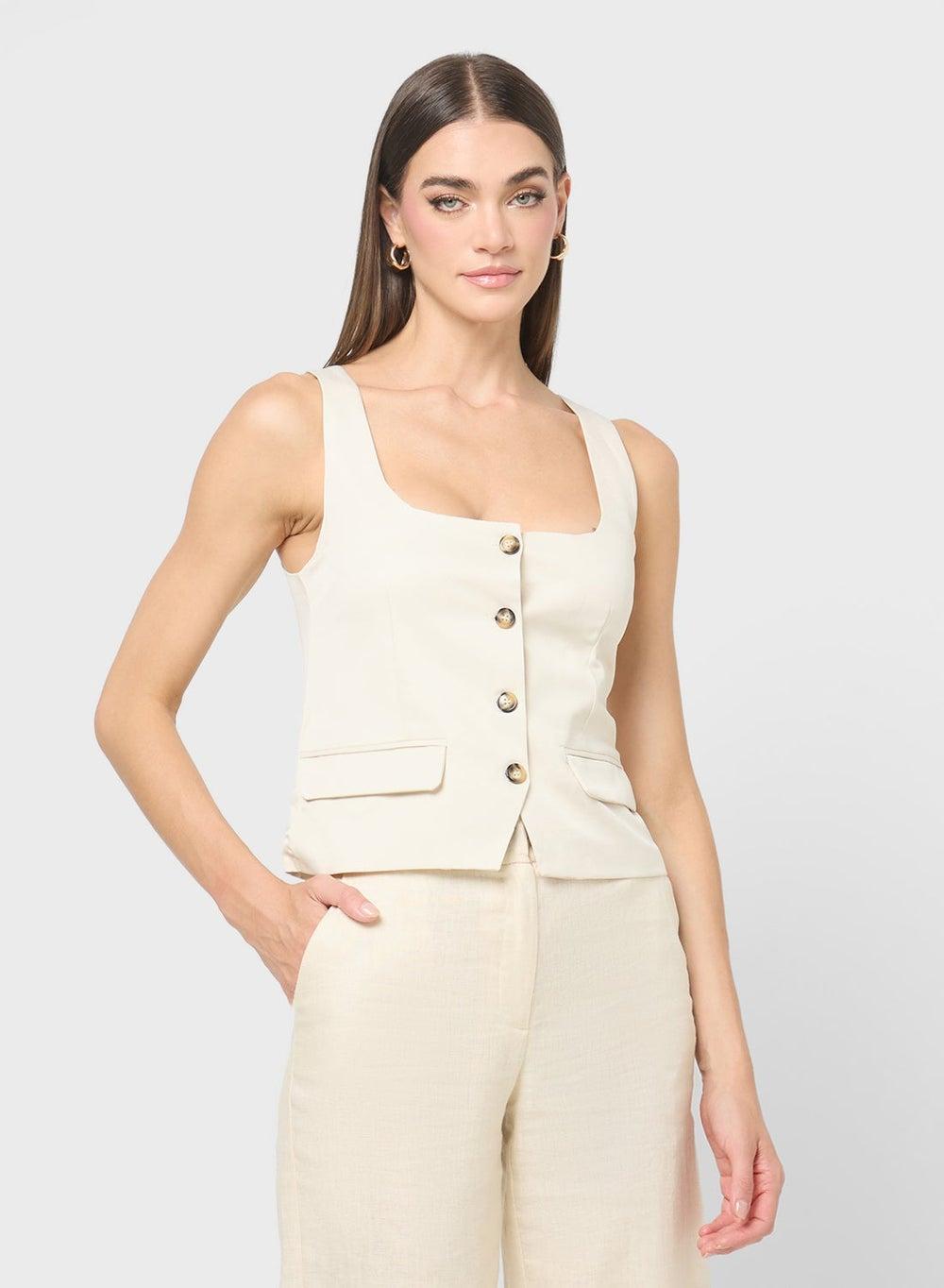 Round Neck Vest for Women - Image 1