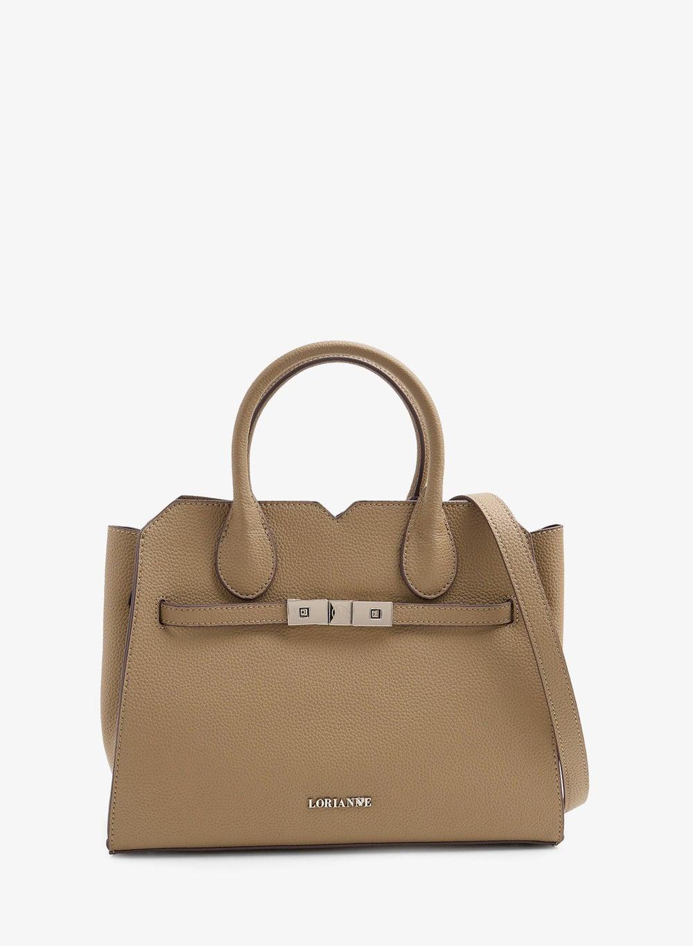Rowan Re Khaki Medium Tote Bag LRPWH1H019 - Image 1