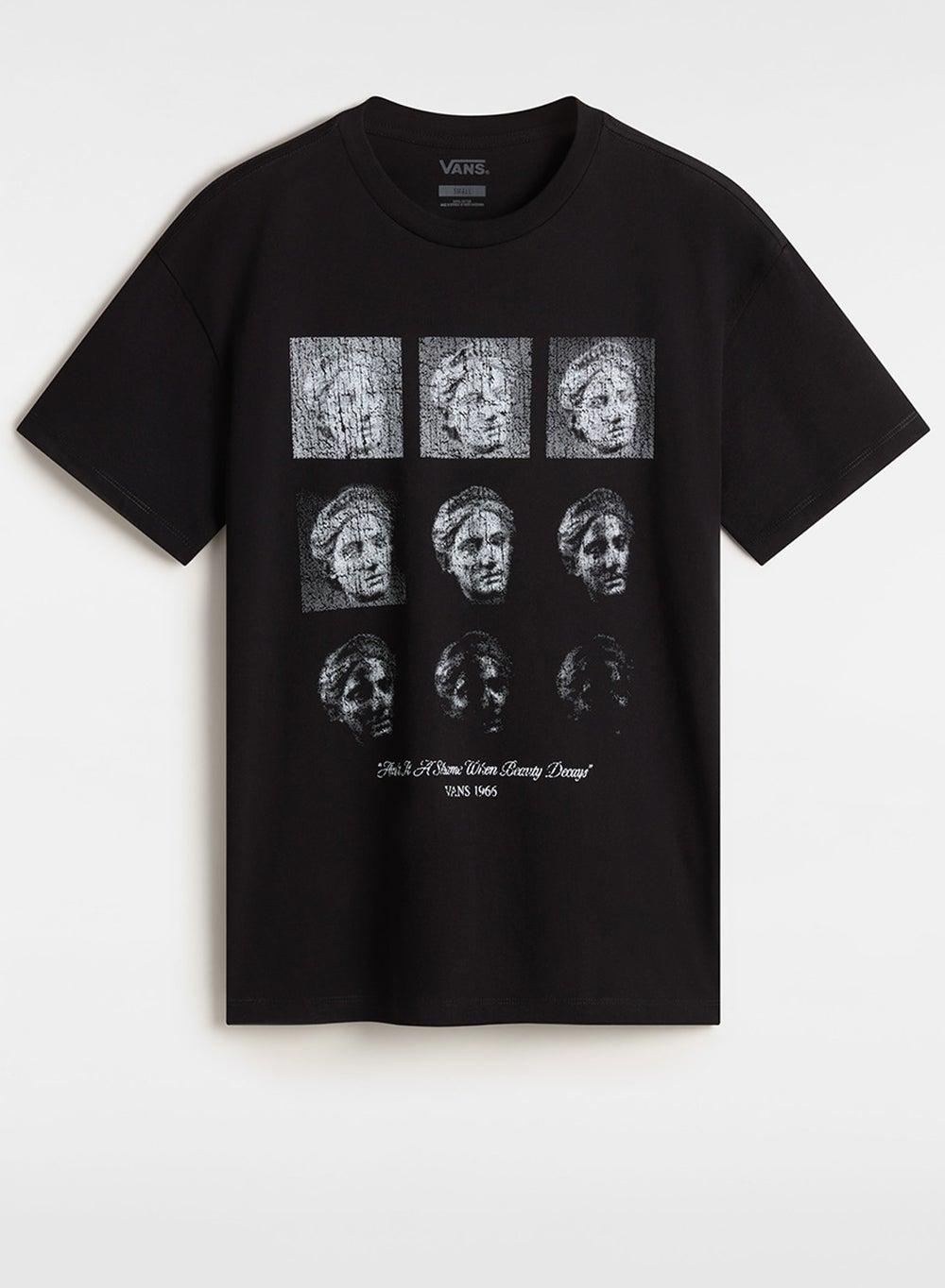Decay Oversized Cotton T-Shirt with Front Graphics - Image 1